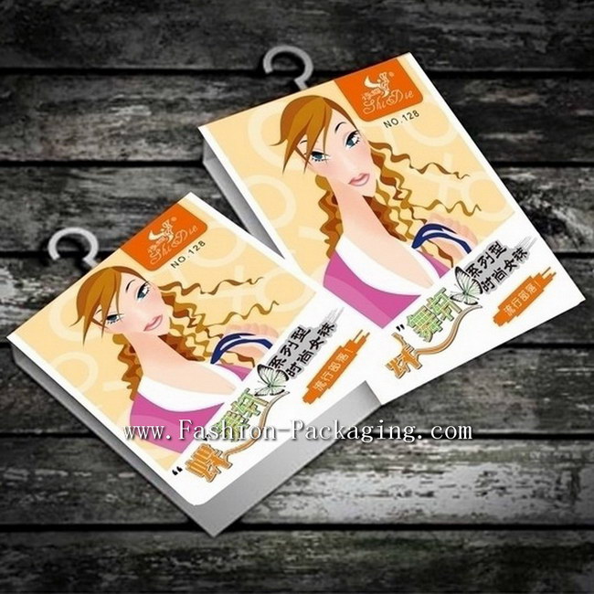 Custom sock card packaging