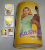 Particularly Rigid Round Lingerie Box