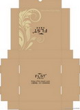 Custom Printed Corrugated Board Shoe box Design