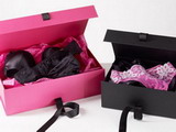 Custom Lingerie Gift Box with Ribbon Closed