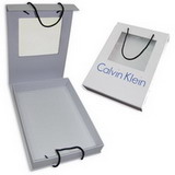 Luxury Gift Box with window and rope handle