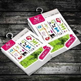 Custom sock card packaging