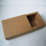 Drawer Style Brown Kraft Clothing Box